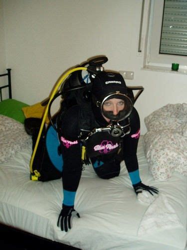 pin on scuba fetish