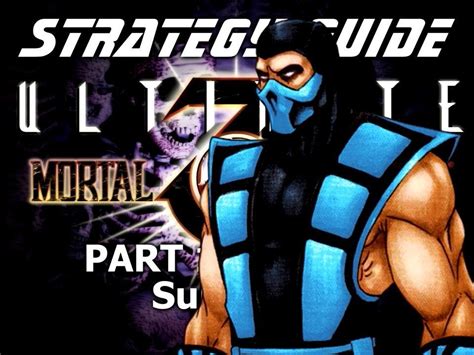 Ultimate Mortal Kombat 3 Strategy Guide Part 11 Classic Sub Zero