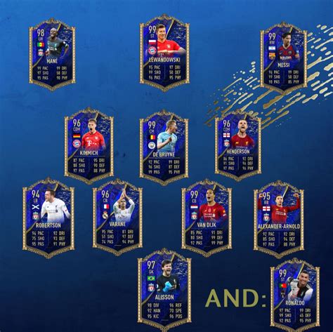 The full toty was already decided, but the ratings of three midfielders, four defenders, and one goalkeeper are still set to be announced over the next couple of days. Fifa 21 Toty Prediction : Fifa 21 Toty Predictions ...