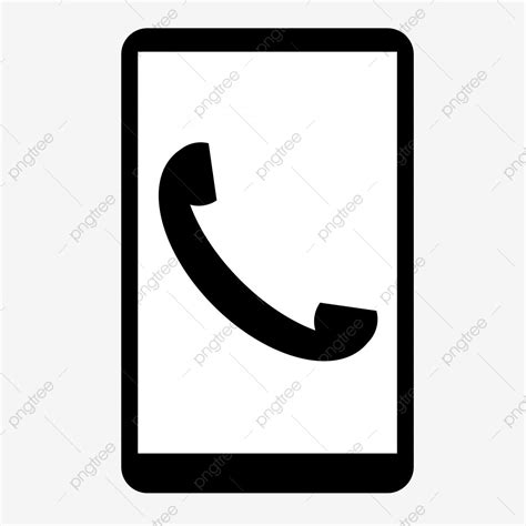 Small Silhouette Png Free Mobile Phone Small Silhouette Icon Phone