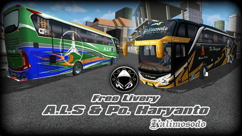 We did not find results for: BUSSID | LIVERY PO. HARYANTO & A.L.S | SHD - YouTube