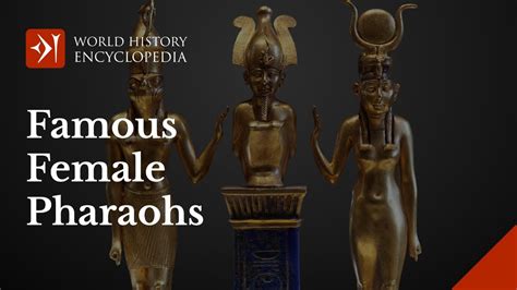 Famous Female Pharaohs And Queens Of Ancient Egypt Youtube