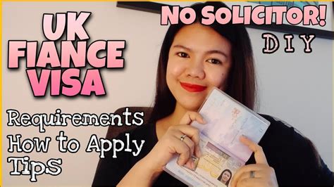 Uk Fiance Visa Requirements Diy No Solicitor L British Filipina Couple 🇬🇧🇵🇭 Youtube