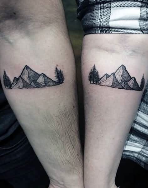 64 Simple Mountain Tattoos Collection