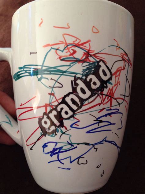 Sharpie Mug Use Oil Based Sharpies And Bake In The Over For 35 Mins At