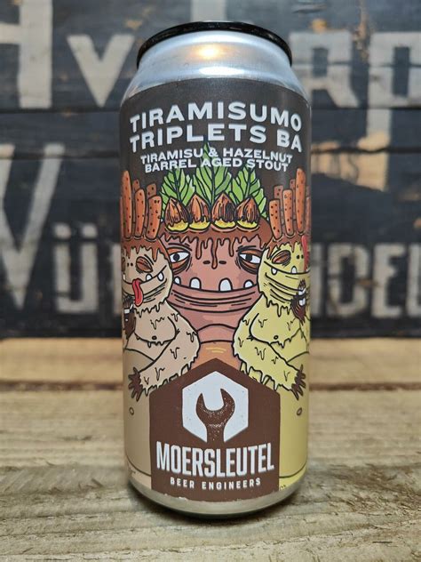 Moersleutel Tiramisumo Triplets Barrel Aged Stout Van Erp Dranken