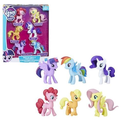 My Little Pony Meet The Mane 6 Ponies Collection Set Lemony Gem Toys