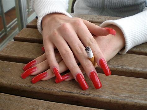 hot nails pink nails long red nails long fingernails round square nails curved nails red