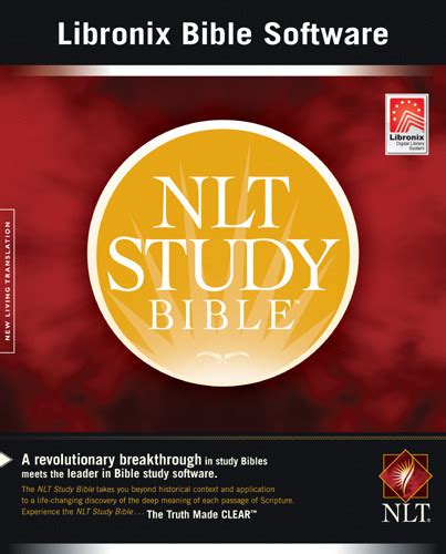 Bibles At Cost Nlt Study Bible Libronix Software Cd Rom 1 800 778