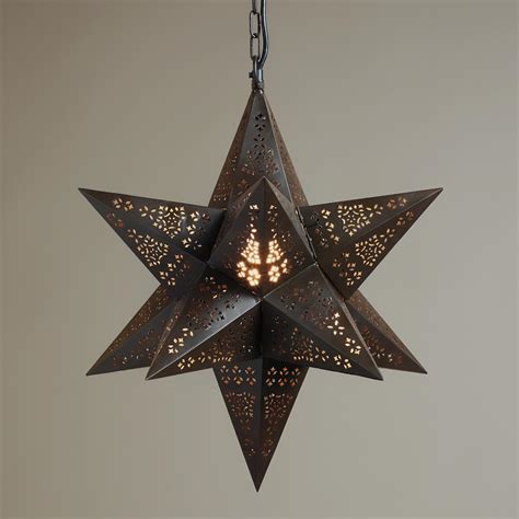 Moravian Star Ceiling Light Design Homesfeed