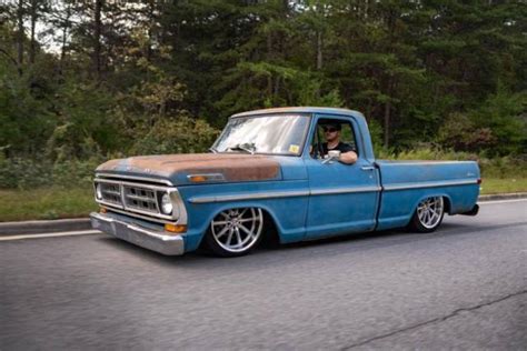 1971 Ford F100 Restomod Ls Air Ride Patina Shop Truck For Sale Photos
