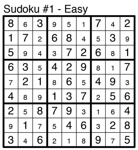 Sudoku Puzzles With Answers Customerbpo