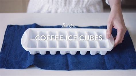 Coffee Ice Cubes Recipe Favio Coffee