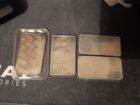 Vintage Silver Bars Reduced Now £120 Posted Sd United Kingdom