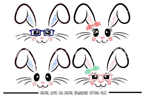 We print the highest quality bunny face masks on the internet. Bunny faces SVG / PNG / EPS / DXF Files (50302) | SVGs | Design Bundles