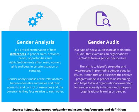 Difference Between Gender Analysis And Gender Audit