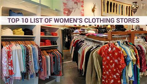 Top 10 List Of Womens Clothing Stores Hours Tv