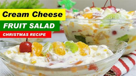 Cream Cheese Fruit Salad Recipe Fruit Salad Recipes Cream Cheese