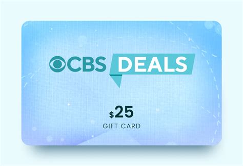 CBS Deals Gift Card | CBS Deals