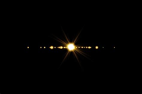 Gold Warm Color Bright Lens Flare 1233351 Vector Art At Vecteezy