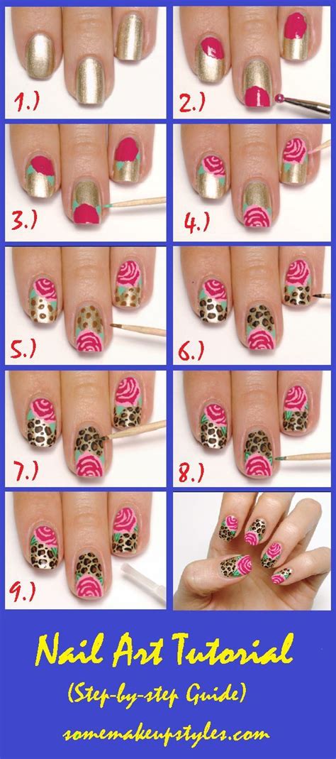 Step By Step Guide In Applying Nail Art And Finishing It With Elegance