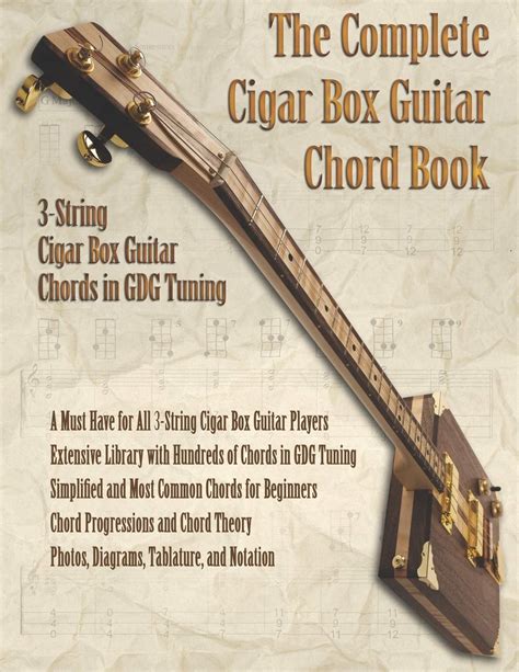 Buy The Complete Cigar Box Guitar Chord Book 3 String Cigar Box Guitar