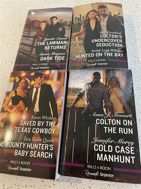 4 Mills And Boon Love Inspired 2 Stories In 1 Erotic Romance Books Ebay