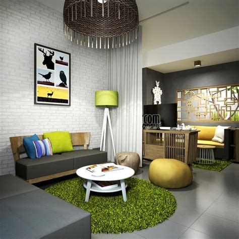 desain rumah tropis modern minimalis gaya resort  villa rumah
