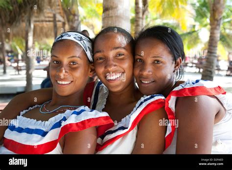 Nordamerika Karibik Santo Domingo Mädchen Stockfoto Bild 53197941