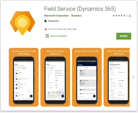 Field Service Dynamics 365 Mobile App Dynamics 365 Talk