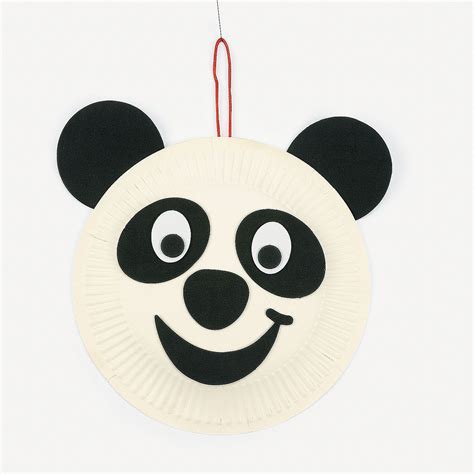 Paper Plate Panda Craft Kit Panda Craft Paper Plate Crafts For Kids