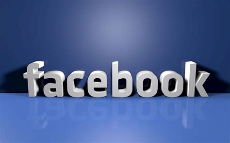 Facebook Social Media Logos And Hd Wallpapers In Blue Color