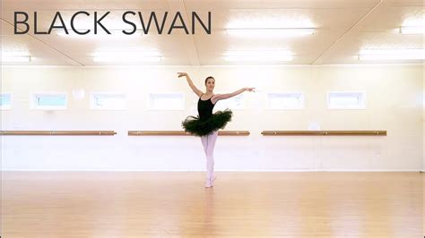 BLACK SWAN VARIATION FOR BEGINNERS Swan Lake Ballet Natalie Danza
