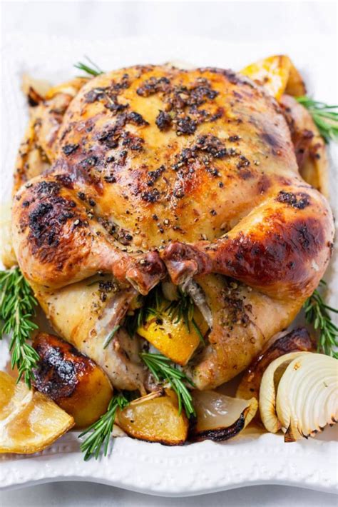 Lemon Rosemary Roasted Chicken Cooking For My Soul