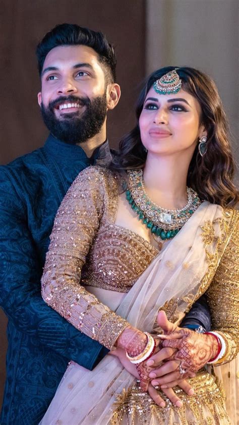 Mouni Roy And Her Husband Suraj Nambiars Romantic Pictures