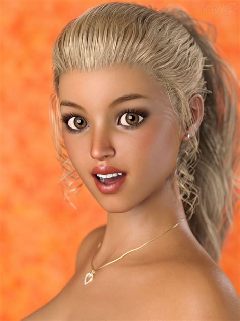 Cute And Fun Expressions For G3f And G8f Daz Content By Foxy 3d