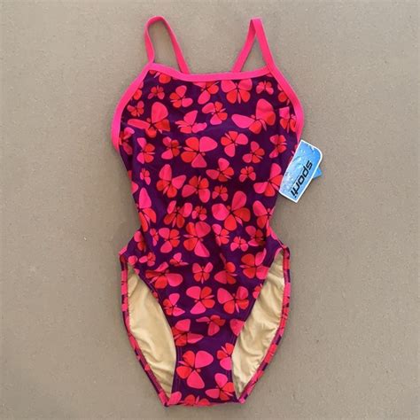 Sporti Swim Sporti Racing Competition One Piece Swimsuit Swim Suit