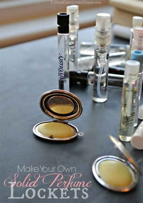Make Your Own Solid Perfume Lockets Bath And Body