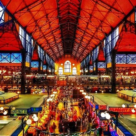 Central Market Hall Budapest Hungary — By The Planet D When Visiting