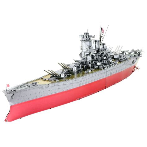 Yamato Battleship Metal Earth Premium Series 3d Metal Model Kits