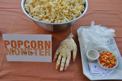 Entire Blog Post Halloween Party With Fun Ideas Halloween Popcorn
