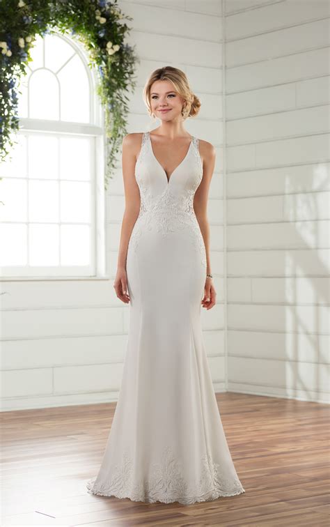 Shop our large selection of high quality 2021 style beach wedding dresses for the bride in all popular color choices for this wedding year! Beach Wedding Dresses | Sheer Beach Wedding Gown | Essense ...