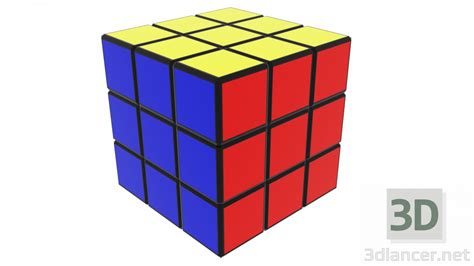 Modelo 3d Cubo De Rubik 16285