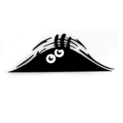 peeking monster for auto car walls windows funny sticker graphic vinyl car decal ebay