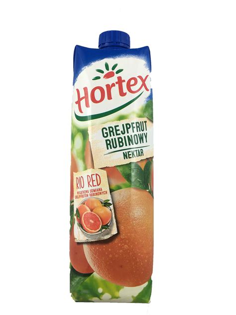 HORTEX NEKTAR GREJPFRUT RUBINOWY 1L | Delikatesy Honorata