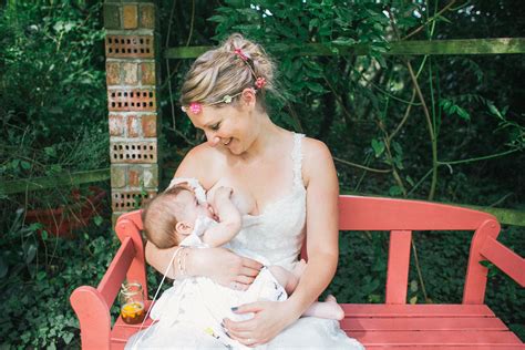 breastfeeding bride alternative wedding photographer