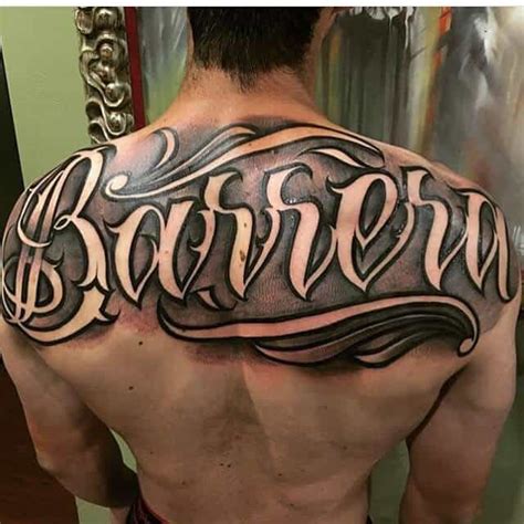 For an exciting nautical theme, a dramatic seascape featuring a clipper. 150+ Lettering Tattoos Filled With Meaning And Inspiration ...