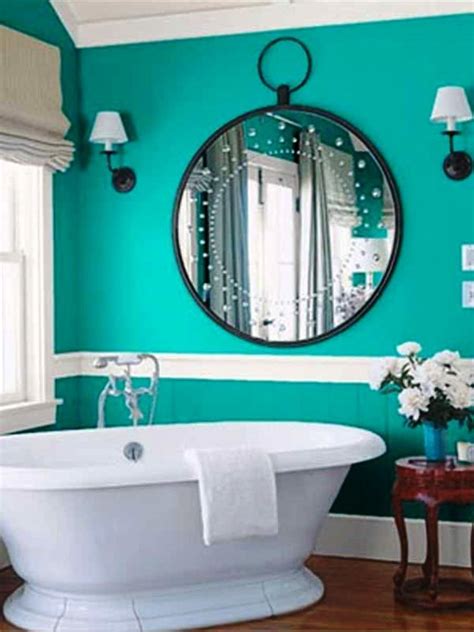 Interiorexciting And Refreshing Turquoise Bathroom Decor With
