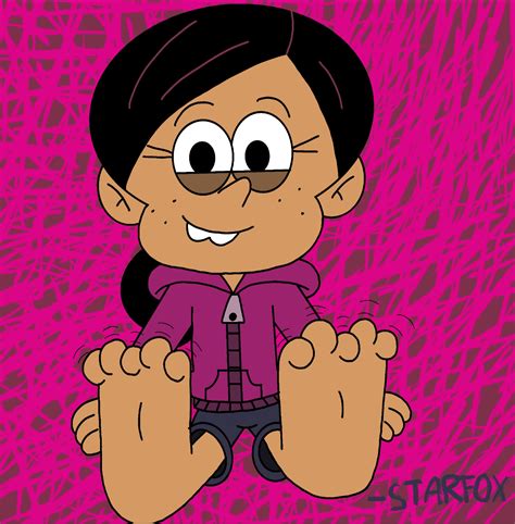 The Loud Booru Post Artist Request Barefoot Character Ronnie Anne Santiago Feet Looking