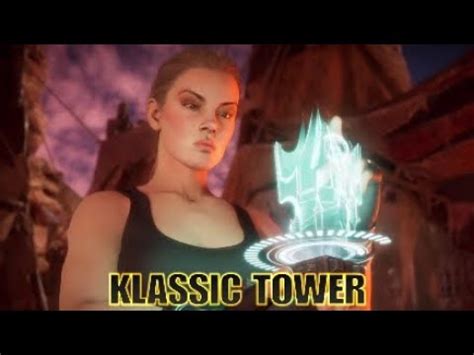 Bridgette Wilson Sonya Blade Mortal Kombat Klassic Tower